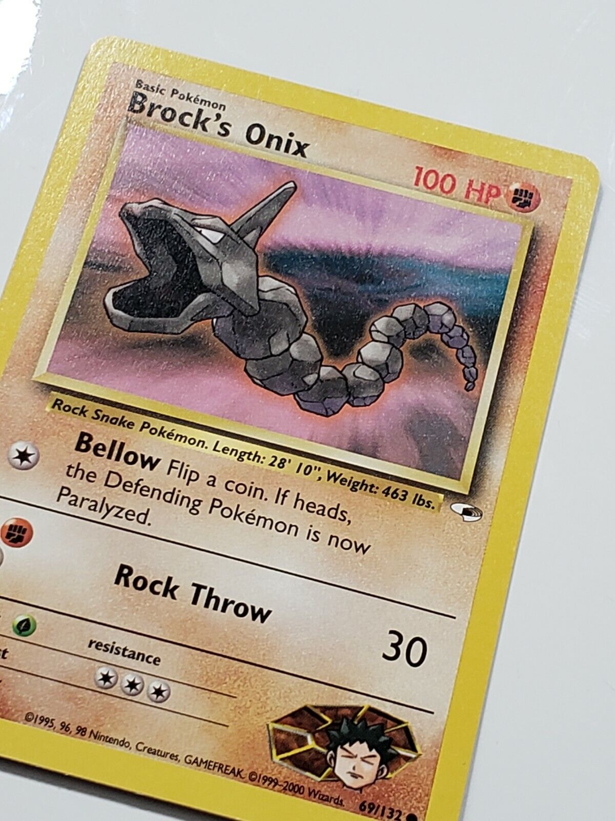 Brock's Onix (G1 21) - Gym Heroes 21 - Card - TCG ONE