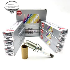 Set of 6 Genuine NGK 4904 Spark Plug Laser Iridium ILFR6T11
