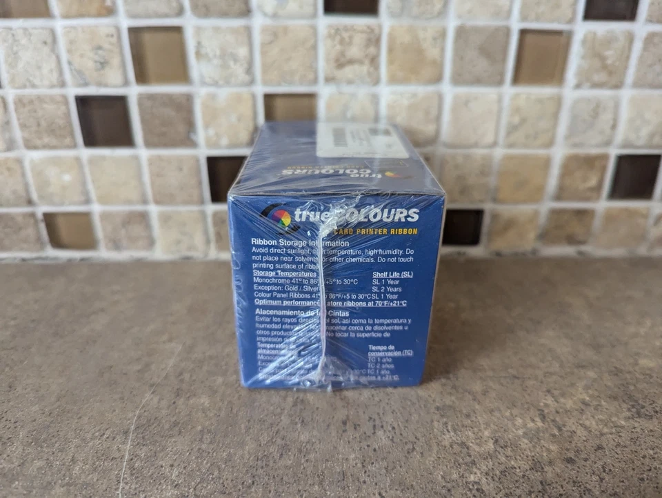 ZEBRA 800015-448 COLORES VERDADEROS YMCKOK DOBLE CARA TARJETA DE IDENTIFICACIÓN IMPRESORA CINTA A3-15(5) Foto 3 de 4