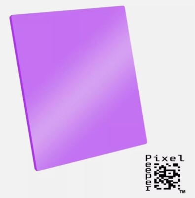 Pixel Peeper 100 mm x 143 mm lila Filter - Lee & Cokin Z Pro kompatibel (UK) B&W