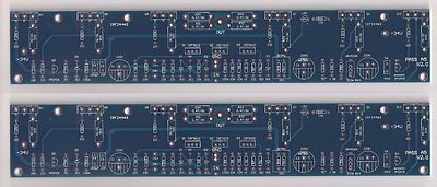 60W Mosfet Pure Class A SE amplifier PCB stereo pair based on Aleph 5 !