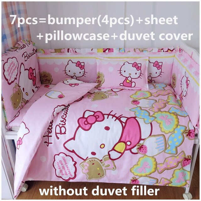 hello kitty crib bedding set sale