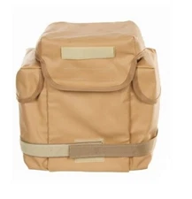 Authentic Military Polish Army Butt Pack Gas Mask Bag Tool Camera Sack Tan Khaki