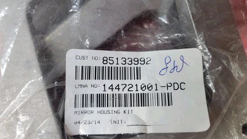 1442721001PDC GENUINE OEM LANG MERKA MIRROR HOUSING KIT NOS