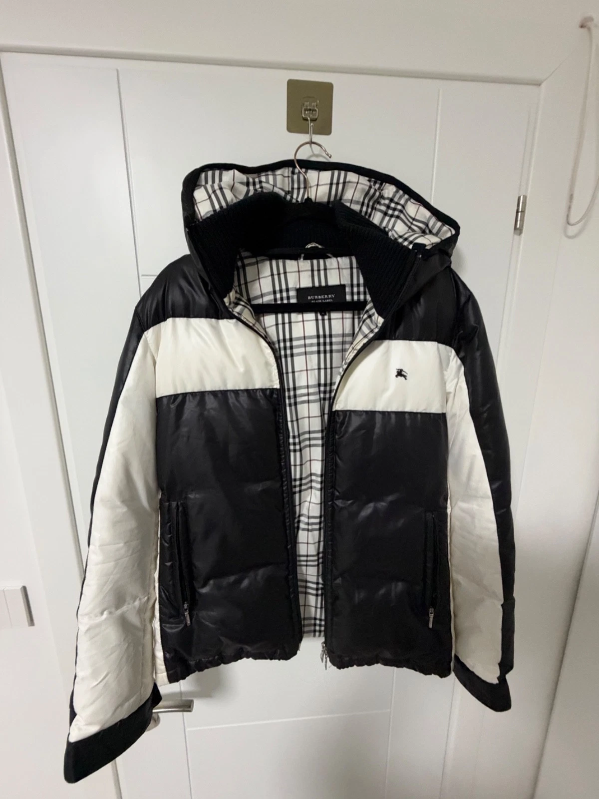 Burberry Black Label black and white jacket image 1