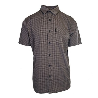 Ariat Herren Braun Hemd Milo Stretch Modern Fit Knopfleiste S/S (S31)