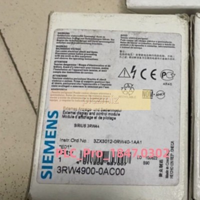 1PCS Brand New SIEMENS 3RW4900-0AC00 3RW49000AC00 Soft Starter  Fast shipment