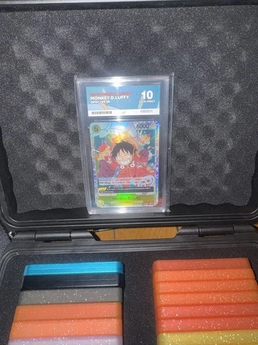 OP07-109 MONKEY.D.LUFFY SR 500 Years In The Future One Piece ACE 10 Error Card
