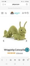 Jellycat Wriggidig Caterpillar Retired No paper tag