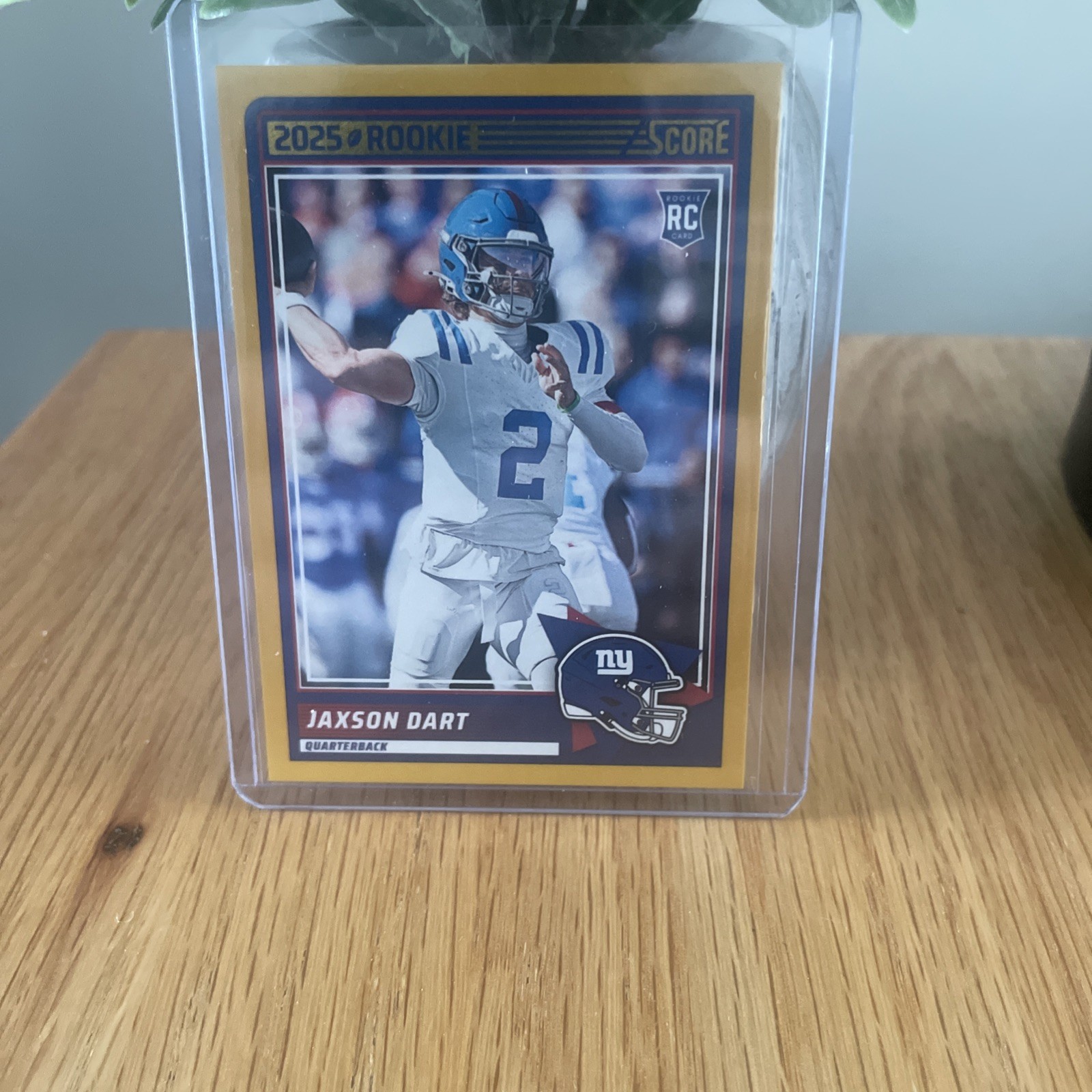 2025 Score - Rookies Jaxson Dart #35 Gold (RC)