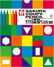 Sakurakure Pass Coupy Pennsyl 12 Color Paper Box FY12K