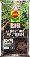 Compo Bio Anzuchterde & KräUtererde, Erde FüR Aussaaten, KräUter, Stecklinge, 5L