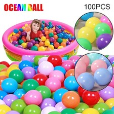 100 pièces boules de mer colorées douces bébé jeu piscine pit amusant enfants jouet set États-Unis