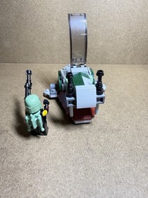LEGO Star Wars Microfighters: Boba Fett&rsquo;s Starship Falcon AT-AT, AT-ST Minifigs 