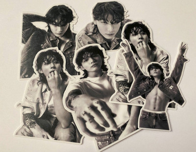BTS Jungkook ''Calvin Klein'' Matte Sticker