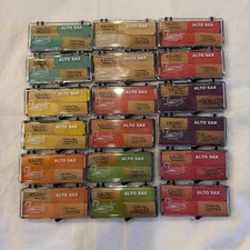 Alto Sax 3.0 Reeds, Flavoreeds, 9 Different flavors As Shown, 36 Reeds Total