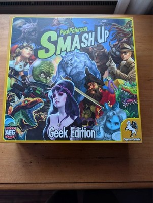 Smash up Geek Edition Mit div. Erweiterungen Spiel Pegasus - Vollständig