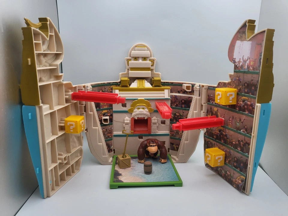 Nintendo Super mario Bros Movie Mini Donkey Kong Statium Playset With Figure - Image 3 of 4