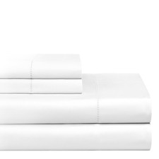 600 Thread Count Supima Cotton Sheet Set, King, White