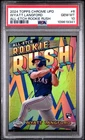 2024 TOPPS CHROME UPDATE CHROME ALL-ETCH ROOKIE RUSH #6 WYATT LANGFORD RC PSA 10