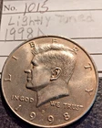 1998D Kennedy Half Dollar, #1015