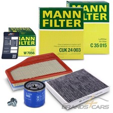 MANN-FILTER INSPEKTIONSPAKET FÜR OPEL INSIGNIA B Z18 2.0 4x4 260 PS BJ AB 2017