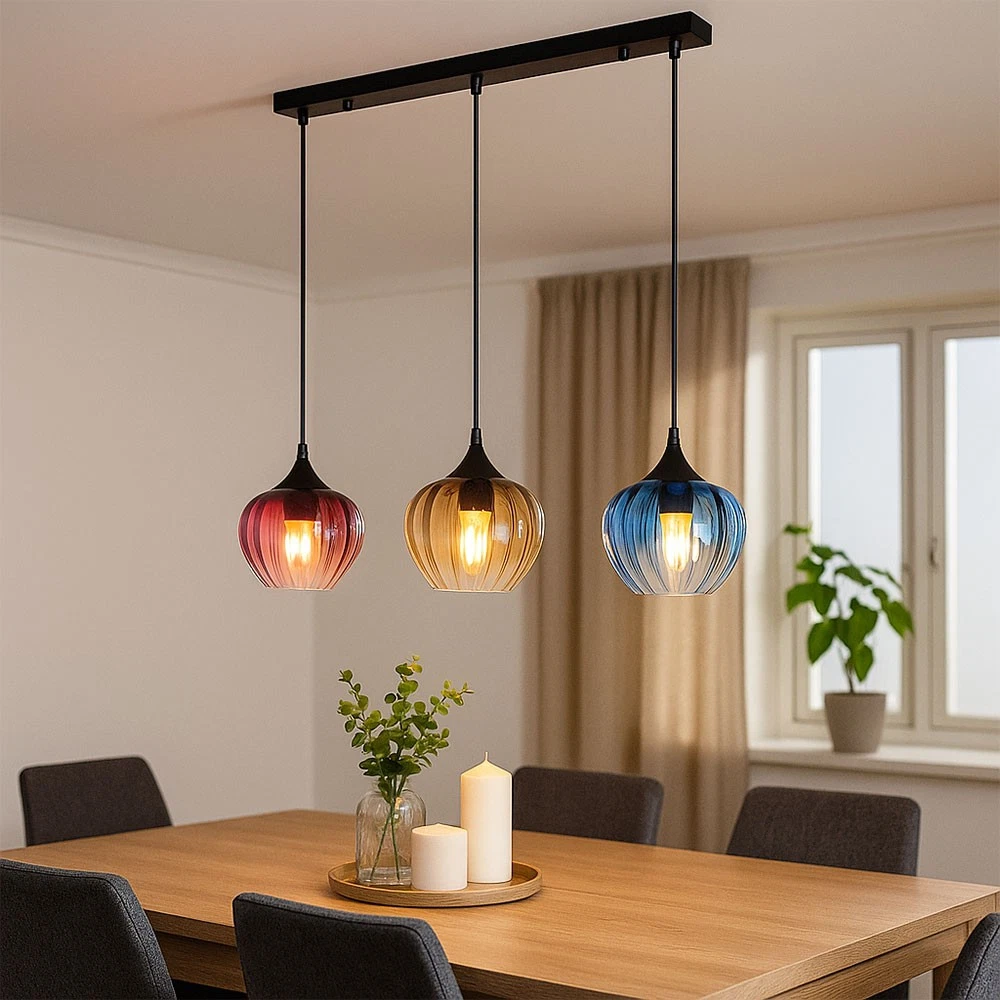 Lampadari da soffitto multicolore in vetro | Acquisti Online su
