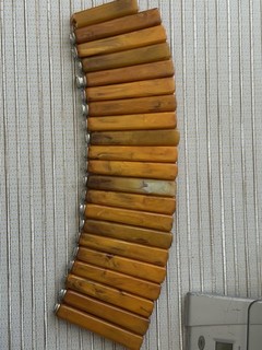 Beautiful! Vintage Bakelite Catalin Handles Set Off 21 Pics