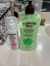 SKINCARE BUNDLE HAWAIIAN TROPIC MINERAL 50 LIME COOLADA AFTER SUN