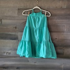 American Eagle Women's Tiered Sundress, Adjustable Straps Smocked Top Size M