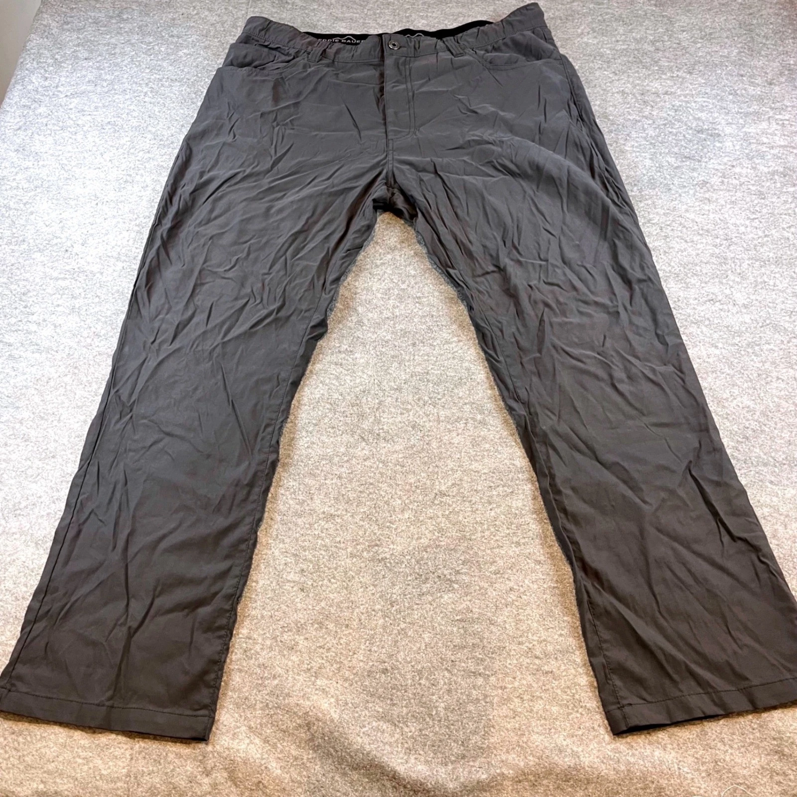 Eddie Bauer Mens Horizon Guide PantGray Hiking Outdoor 38x30 Stretch Water Repel