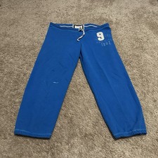Vintage Abercrombie Fitch Low Rise Sweatpants Womens Large Cozy Y2K Blue
