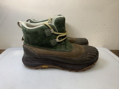 Merrell Siren 4 Thermo Waterproof Winter Brown Green Boots Womens Sz 7