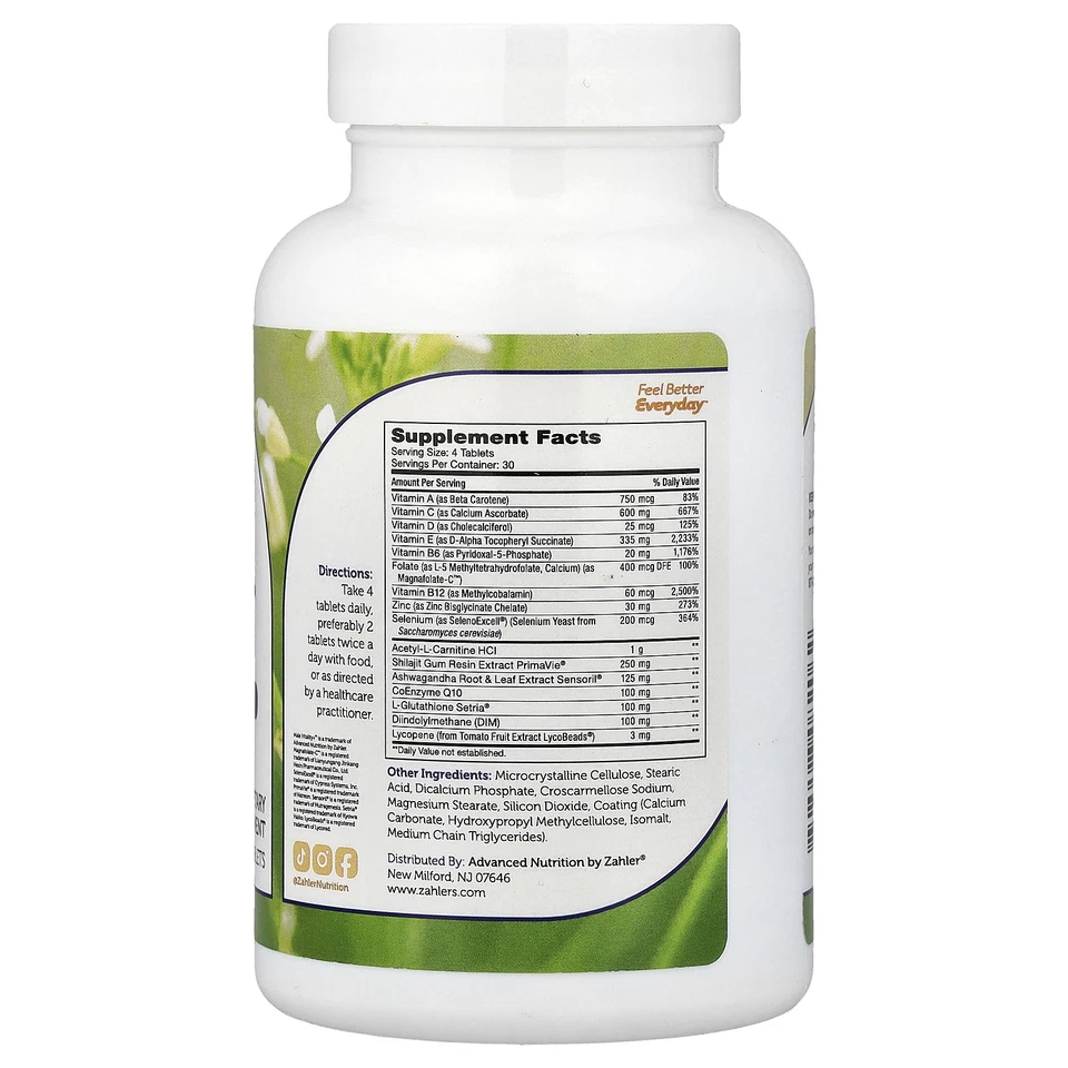 Male Vitality+™, 120 comprimidos Foto 2 de 2