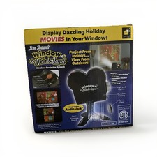 Star Shower Window Wonderland Projector Christmas/Halloween Projector 12 Movies