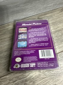 Nintendo NES Game Mendel Palace CIB Complete In Box Box Protector Manual