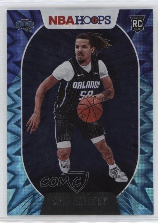 2020-21 Panini NBA Hoops Teal Explosion Cole Anthony #234 0k20
