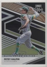 2020 Panini Elite Extra Edition Opti-Chrome Holo Prizm Petey Halpin #83 5m1