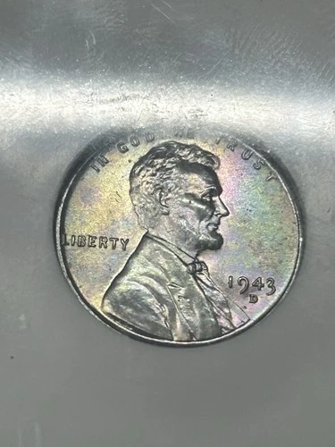 1943 D Lincoln Steel Cent Penny NGC MS66 Toned Unique Toning & Color 🌈