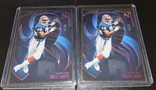 2025 Silhouette Football Bruce Smith Pink Buffalo Bills No. 67 NFL Lot of 2 Card