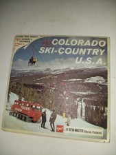 GAF View-Master A 331 COLORADO SKI COUNTRY U.S.A. 1970's Vintage