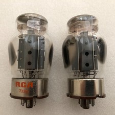 2 X  RCA 6550  Vacuum Tube  TEST 