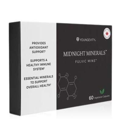 Youngevity Midnight Minerals Fulvic Mins | Nutrients from Peat Bog Clay | Vit...