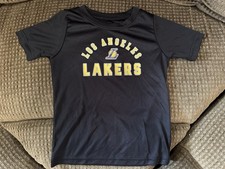 NBA Lakers Breathable Moisture Wicking Black Shirt Toddler 4T