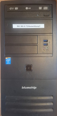 Bluechip Deskop PC Businessline T3300 MZT Intel i5-4440*8Gb RAM*