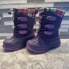 Thermolite Little Girls Winter Boot - Size7/8 - Purple