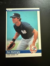 1984 Fleer and Topps Rookie Cards - Don Mattingly  (RC)