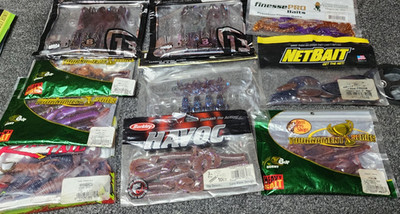 Texas Rig Jig Craw Trailers PB&J Strike King Rage Bug Keitech Berkley Netbait ++