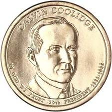 2014 D Presidential Dollar Calvin Coolidge Gem BU Clad See Pics K424