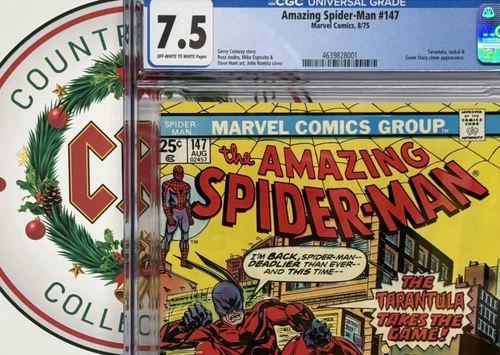 Marvel (8/75) Amazing Spider-Man #147 CGC 7.5